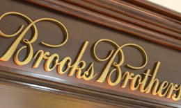 Brooks Brothers Electronic Reception Signage